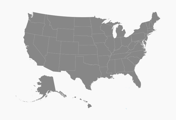 Map of the USA