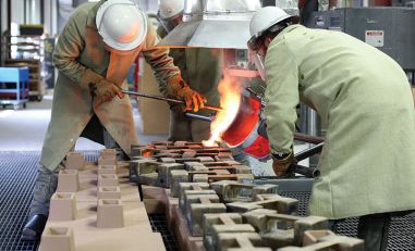 Casting bronze outdoor metal plaques