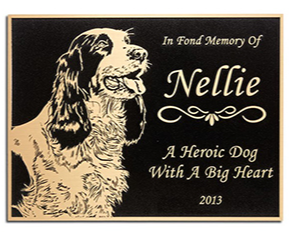 Outdoor Memorial Plaques for Pets