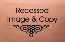 Recessed Image & Copy